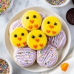 Oreo Easter Egg & Chick Cookies Recipe