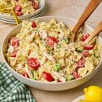 Lemon Chicken Boursin Pasta Salad Recipe