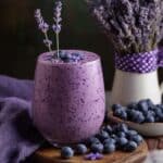 Blueberry Lemon Lavender Milkshake Recipe