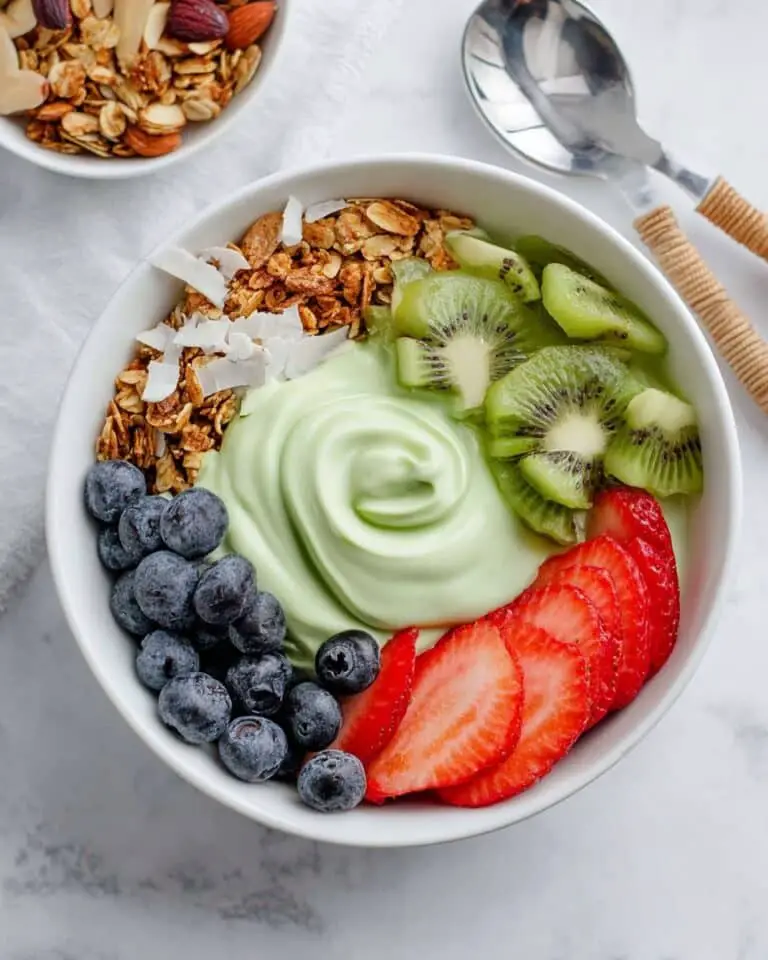 Matcha Yogurt Breakfast Bowls Recipe