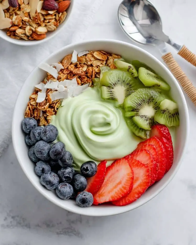 Matcha Yogurt Breakfast Bowls Recipe
