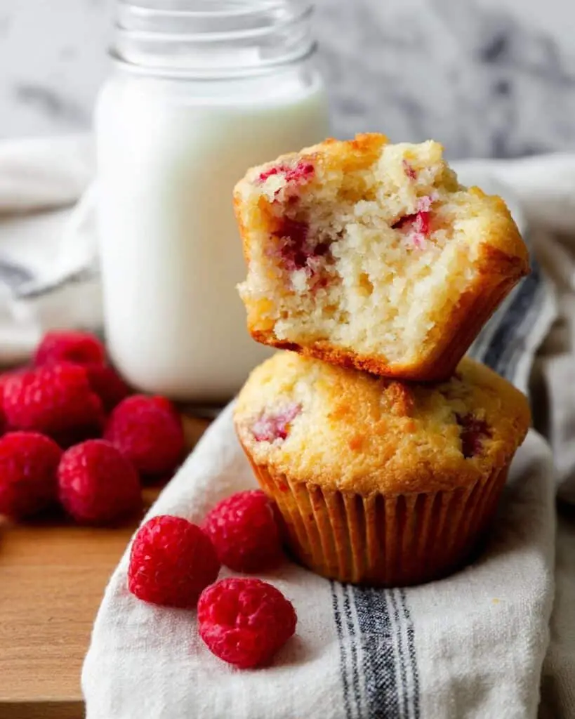 Raspberry White Chocolate Muffins Recipe