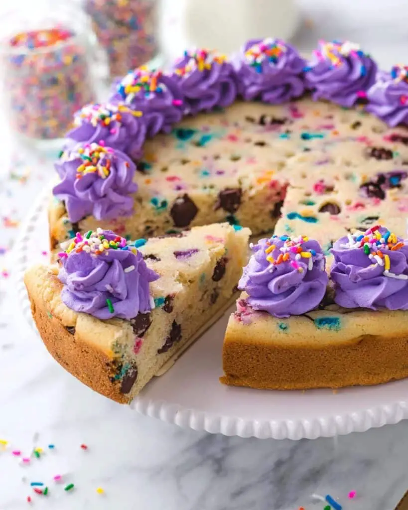 Funfetti Cookie Cake Recipe