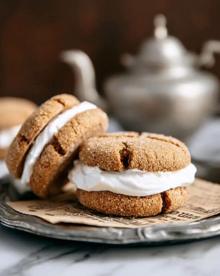 Flourless Fluffernutter Sandwich Cookies Recipe