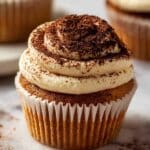 Tiramisu Cupcakes with Easy Mascarpone Cream Recipe