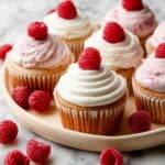 White Chocolate Raspberry Cupcakes Recipe