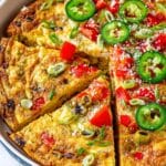 Black Bean + Jalapeno Frittata Recipe