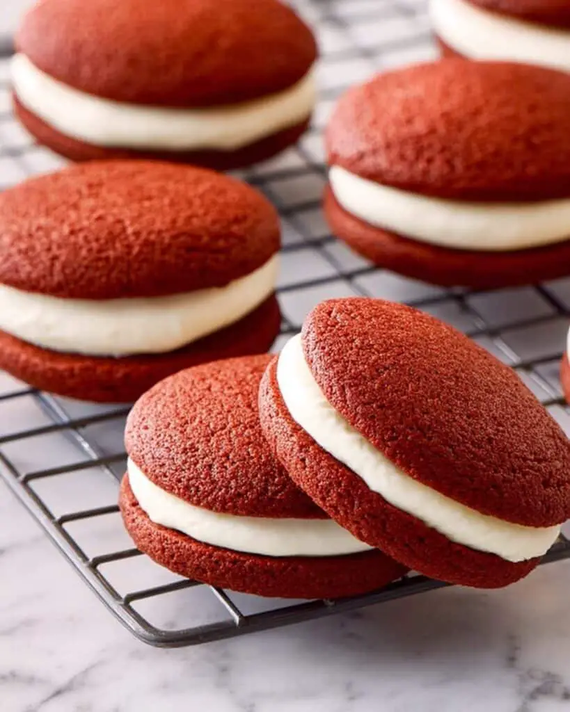 Red Velvet Whoopie Pies Recipe