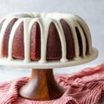 Red Velvet Cheesecake Swirl Bundt Cake Recipe