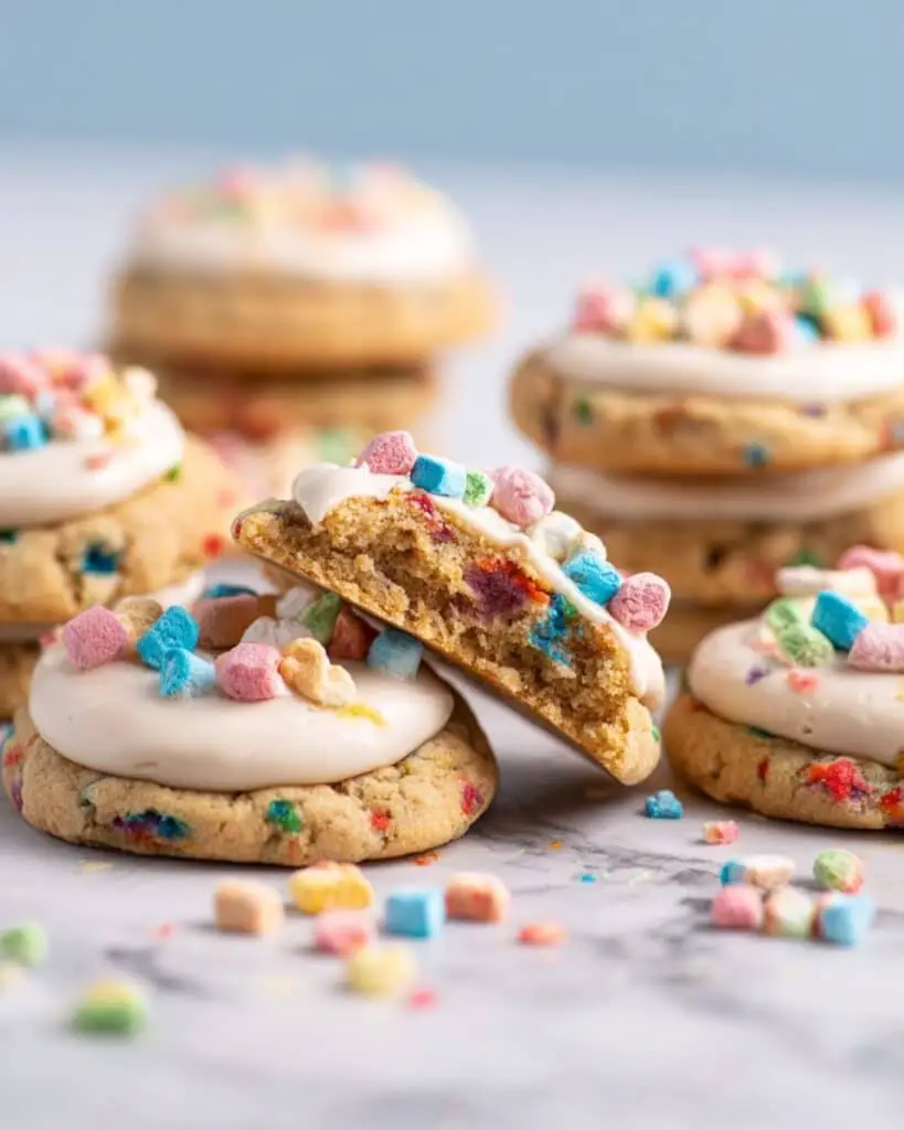 Frosted Lucky Charms Cookies Recipe