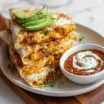 Sheet Pan Breakfast Quesadilla Recipe