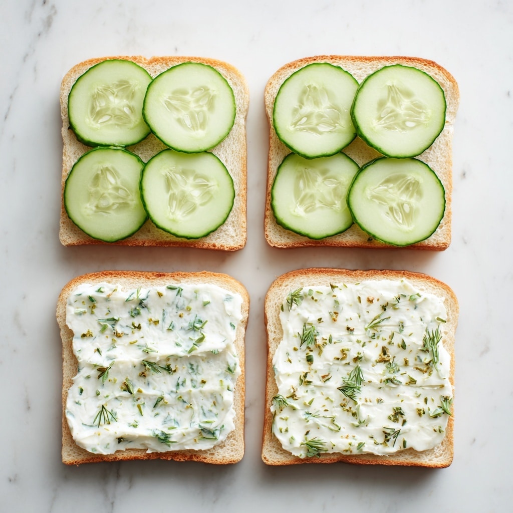 Cucumber Sandwiches Recipe - Recipe Image