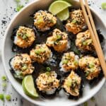 Salmon Sushi Cups Recipe
