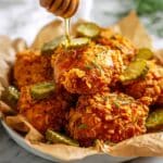 Hot Honey Chicken with Crunchy Cornflake Coating Recipe