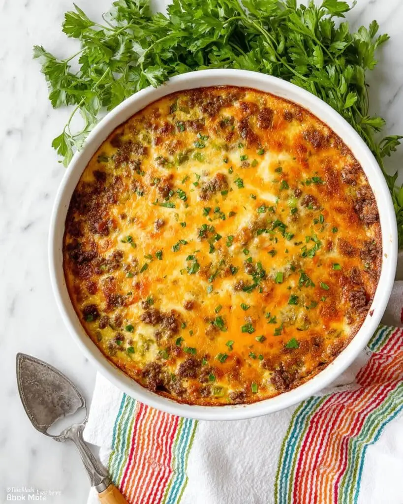 Bisquick Impossible Cheeseburger Pie Recipe