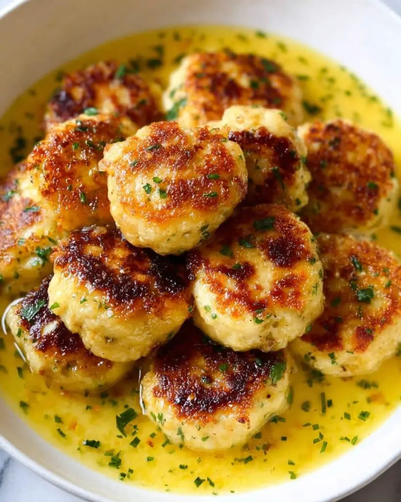 Shrimp Scampi Meatballs Recipe