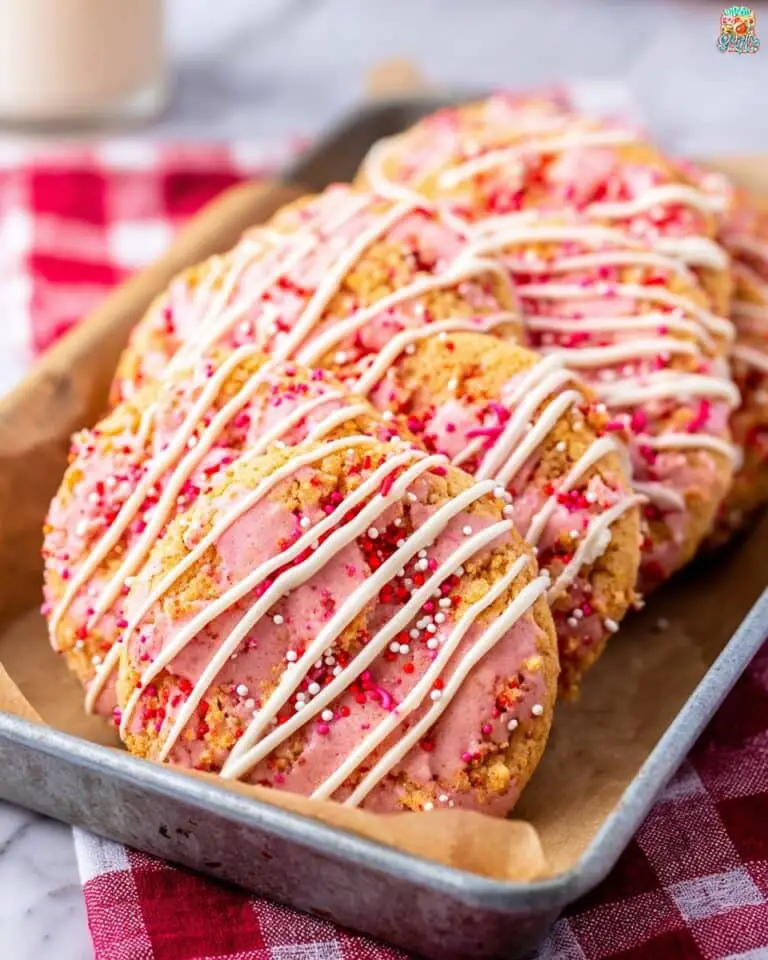 Strawberry Crunch Cookies Recipe
