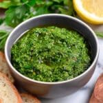 Lemon Pistachio Arugula Pesto Recipe