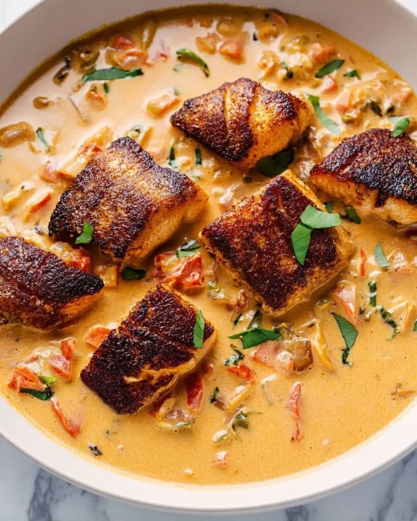 Creamy Cajun Snapper Recipe