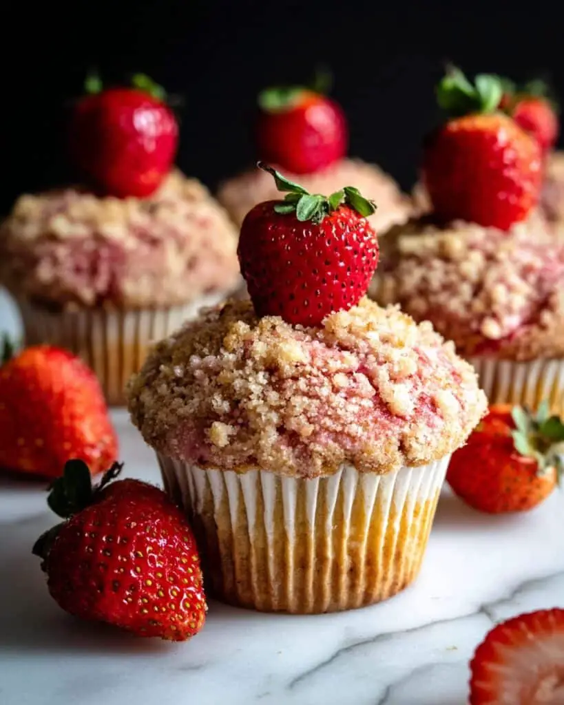 Strawberry Crunch Cupcakes Recipe