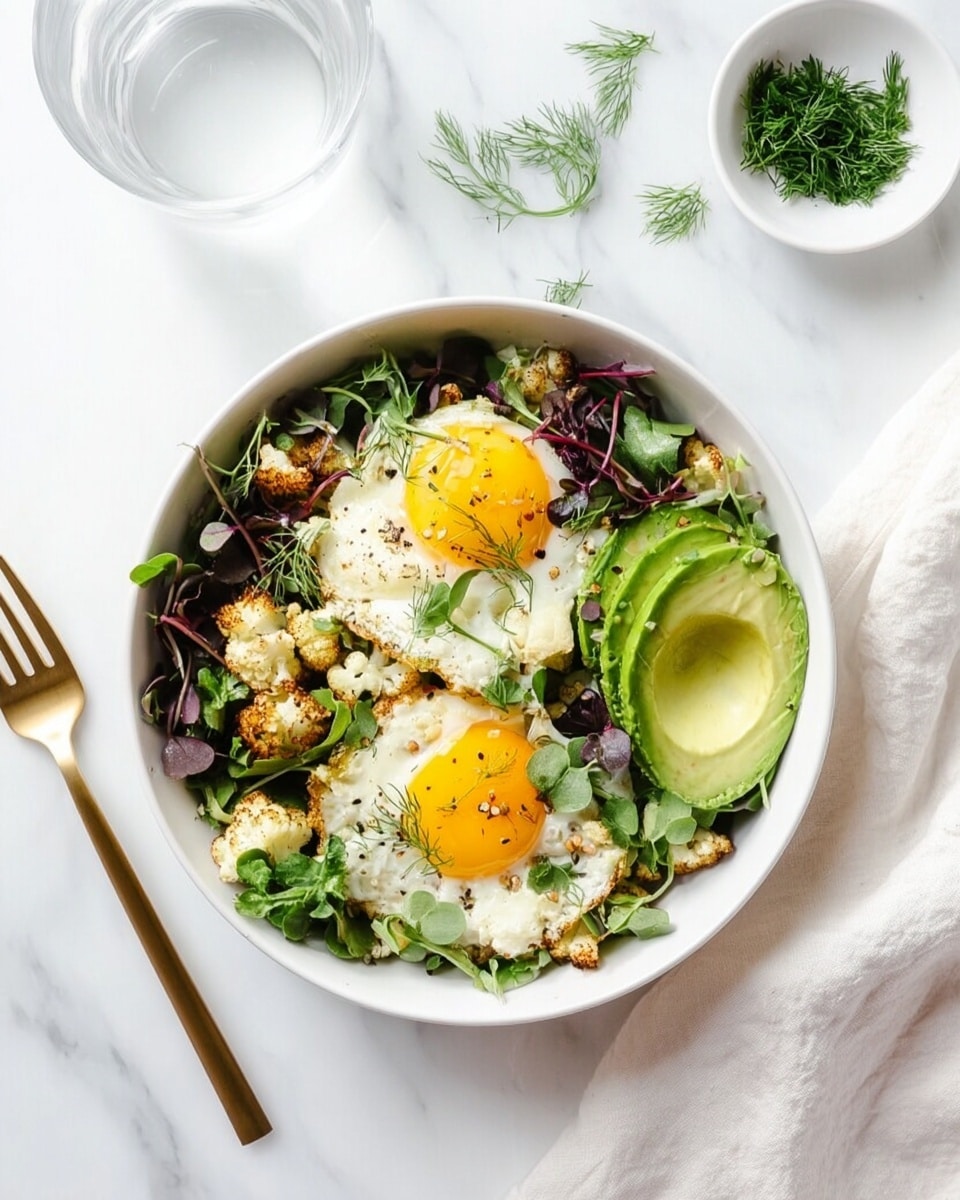 Easy Breakfast Salad Recipe