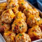 Easy Cheesy Sausage Balls Recipe