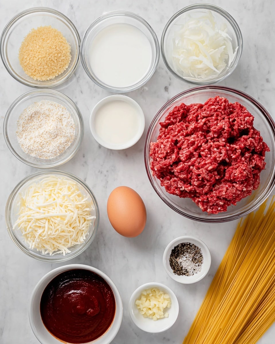A round green cast iron pot filled with about twenty golden-brown meatballs in a thick red tomato sauce, with visible small chunks of tomatoes and herbs mixed in. A wooden spoon is stirring one meatball near the top right, partially submerged in the sauce. The pot has two handles and sits on a white marbled surface. The sauce looks smooth and glossy, evenly coating each meatball, giving a warm and hearty feel. photo taken with an iphone --ar 4:5 --v 7