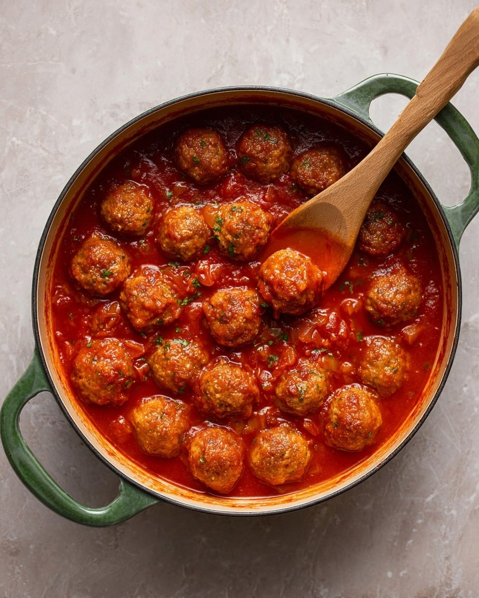 A white marbled surface displays an arrangement of ingredients in clear and white bowls, neatly spaced. At the top right, there is a large clear bowl filled with bright red ground meat with a coarse texture. To the left of it, three smaller clear bowls hold white milk, chopped white onions, and fine golden breadcrumbs, arranged from top to bottom. Below these, a white bowl contains shredded white cheese with a soft texture. Nearby, a small white dish carries minced pale yellow garlic. Next to it, a whole brown egg sits on the surface. Below, a small white bowl filled with dark red tomato sauce stands out. Another white bowl with a mix of coarse white salt and cracked black pepper rests nearby. Finally, dry uncooked spaghetti with a golden-yellow color lies diagonally across the lower right corner. The photo taken with an iphone --ar 4:5 --v 7