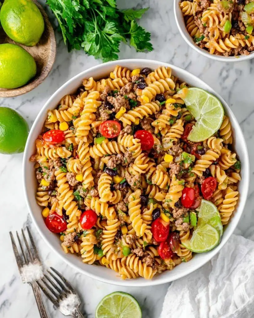 Cowboy Pasta Salad Recipe