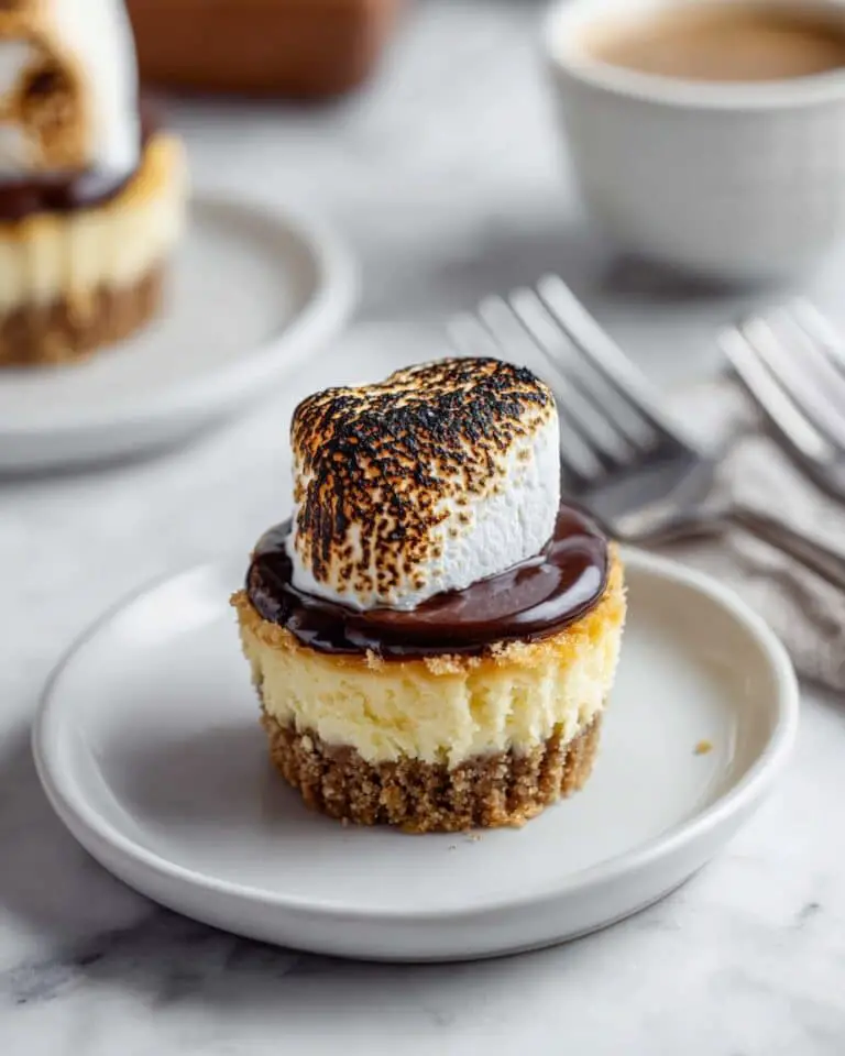 Mini S’mores Cheesecakes Recipe