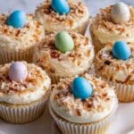 Cupcakes with Coconut Buttercream Frosting Recipe