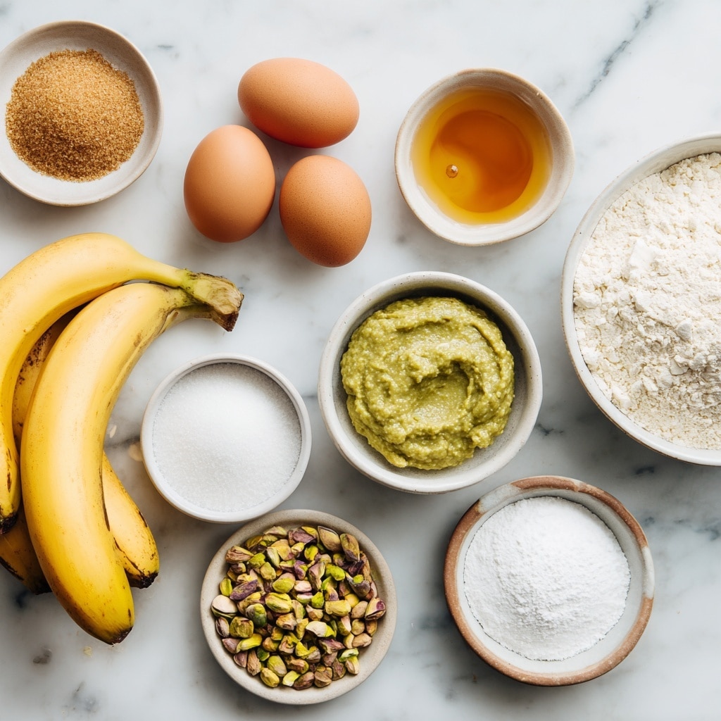 Pistachio Banana Bread Recipe - Recipe Image