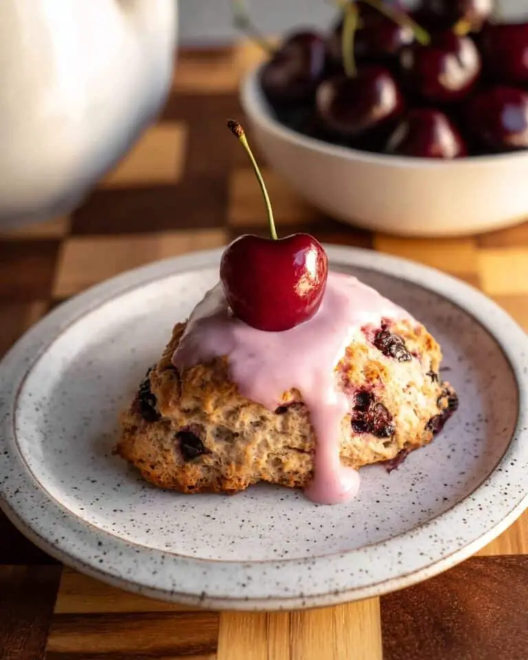 Chocolate Cherry Scones Recipe