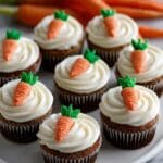 Carrot Cupcakes with Cream Cheese Frosting Recipe