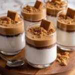 Biscoff Panna Cotta with Caramel Layer Recipe