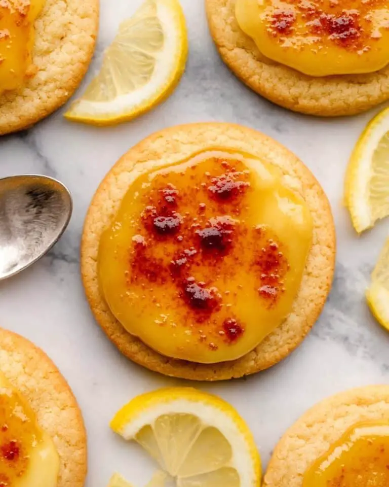 Lemon Crème Brûlée Cookies Recipe