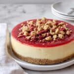 Strawberry Crunch Cheesecake Recipe