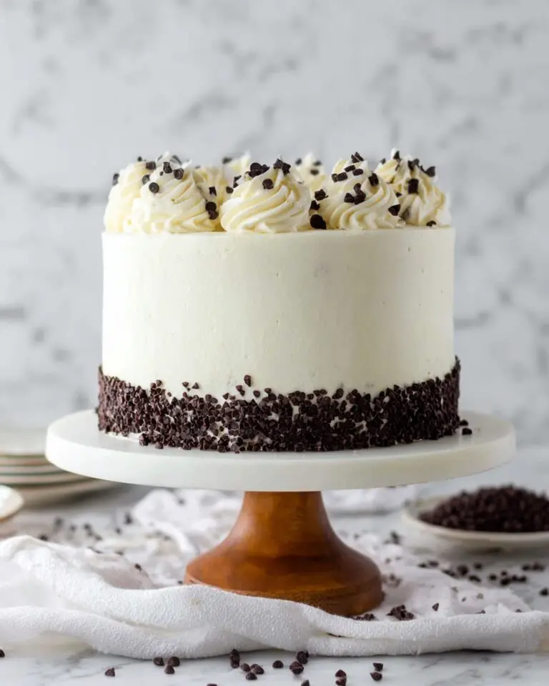 Cannoli Layer Cake Recipe