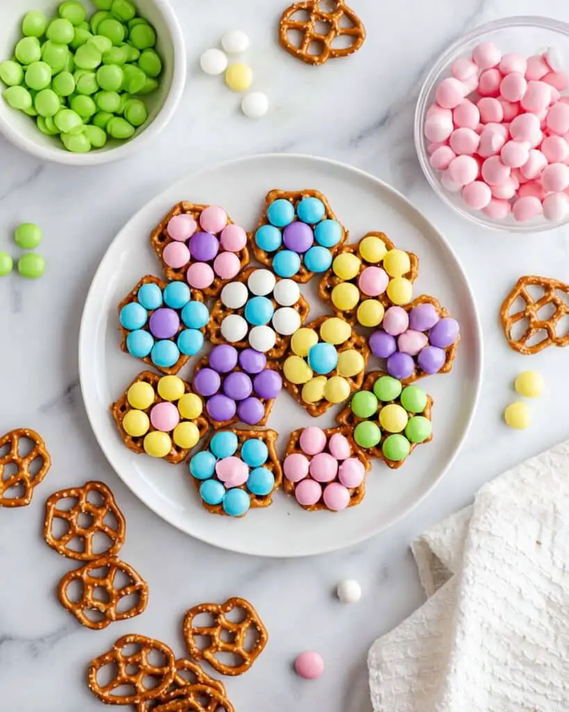 Flower Pretzel Bites Recipe