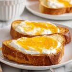 Orange French Toast with Orange Vanilla Cream Cheese and Orange Sauce Recipe