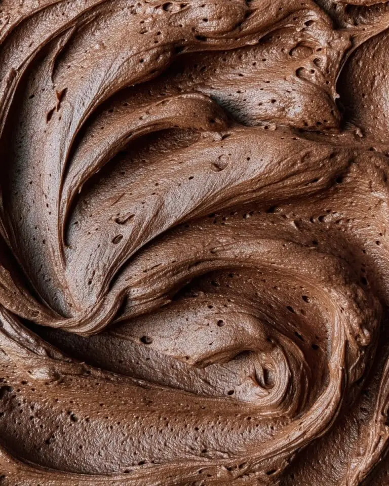 Chocolate Swiss Meringue Buttercream with Cocoa Powder Recipe