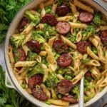 High-Protein Smoked Andouille Sausage Pasta Recipe