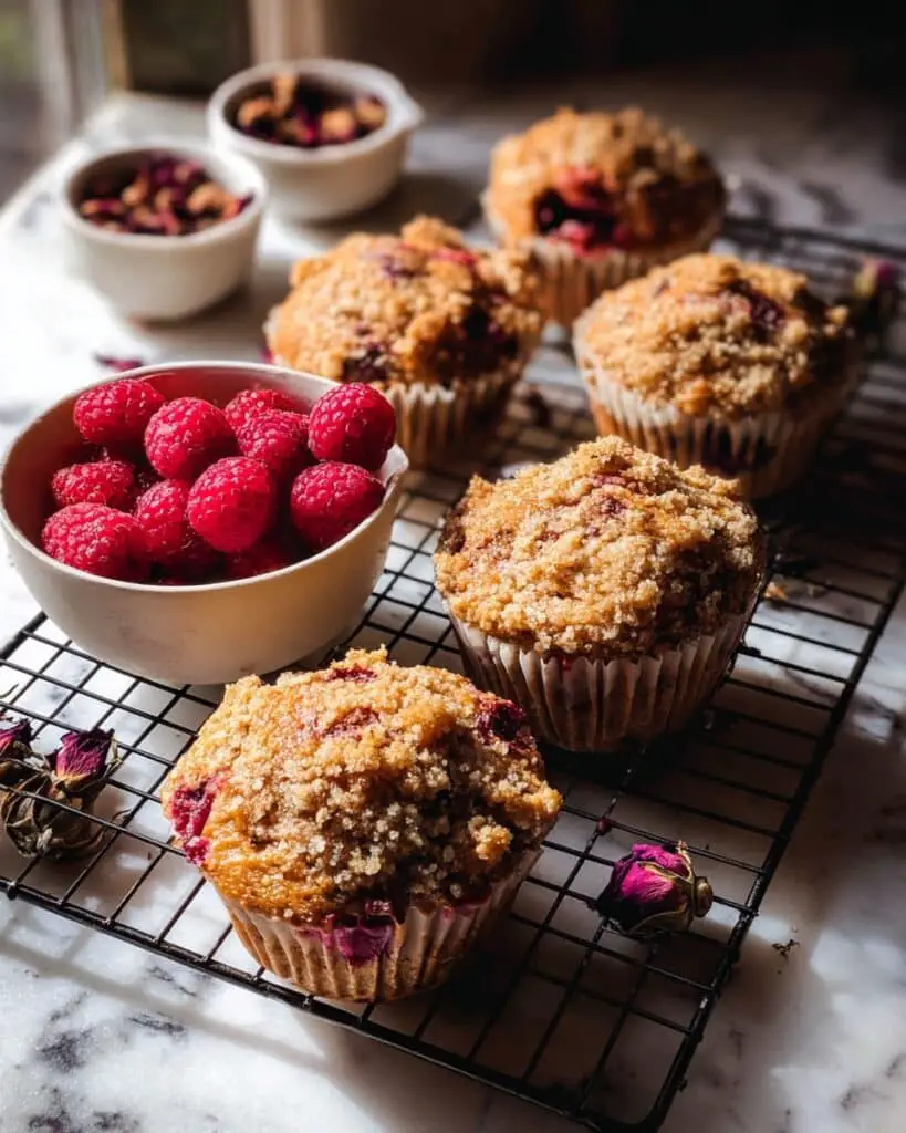 Raspberry Streusel Muffins Recipe