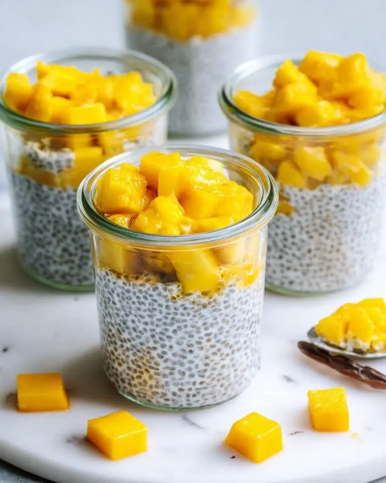Coconut Mango Chia Pudding Recipe