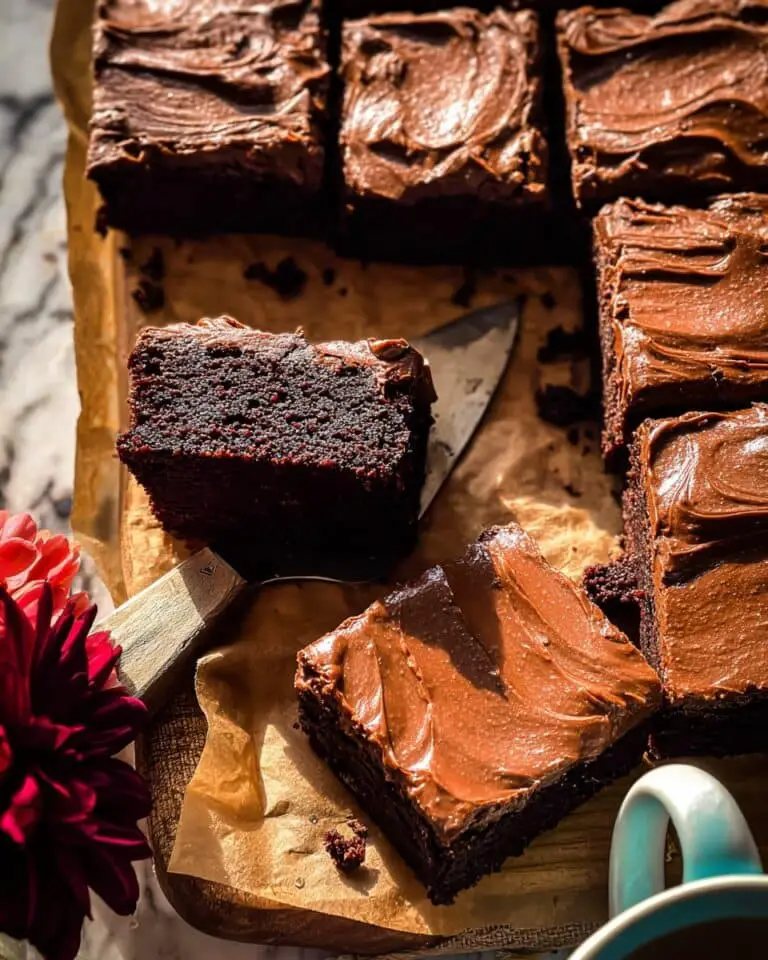 Thick and Fudgy Zucchini Brownies Recipe
