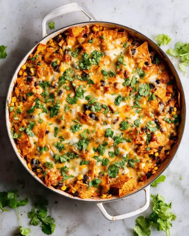 Chicken Enchilada Skillet (with Cottage Cheese) Recipe