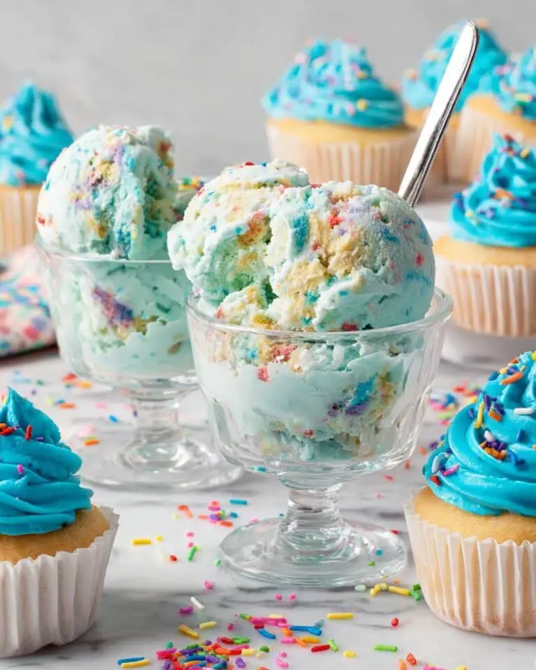 Easy Funfetti Birthday Cake Cottage Cheese Ice Cream Recipe