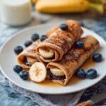 Nutella Banana French Toast Roll Ups Recipe