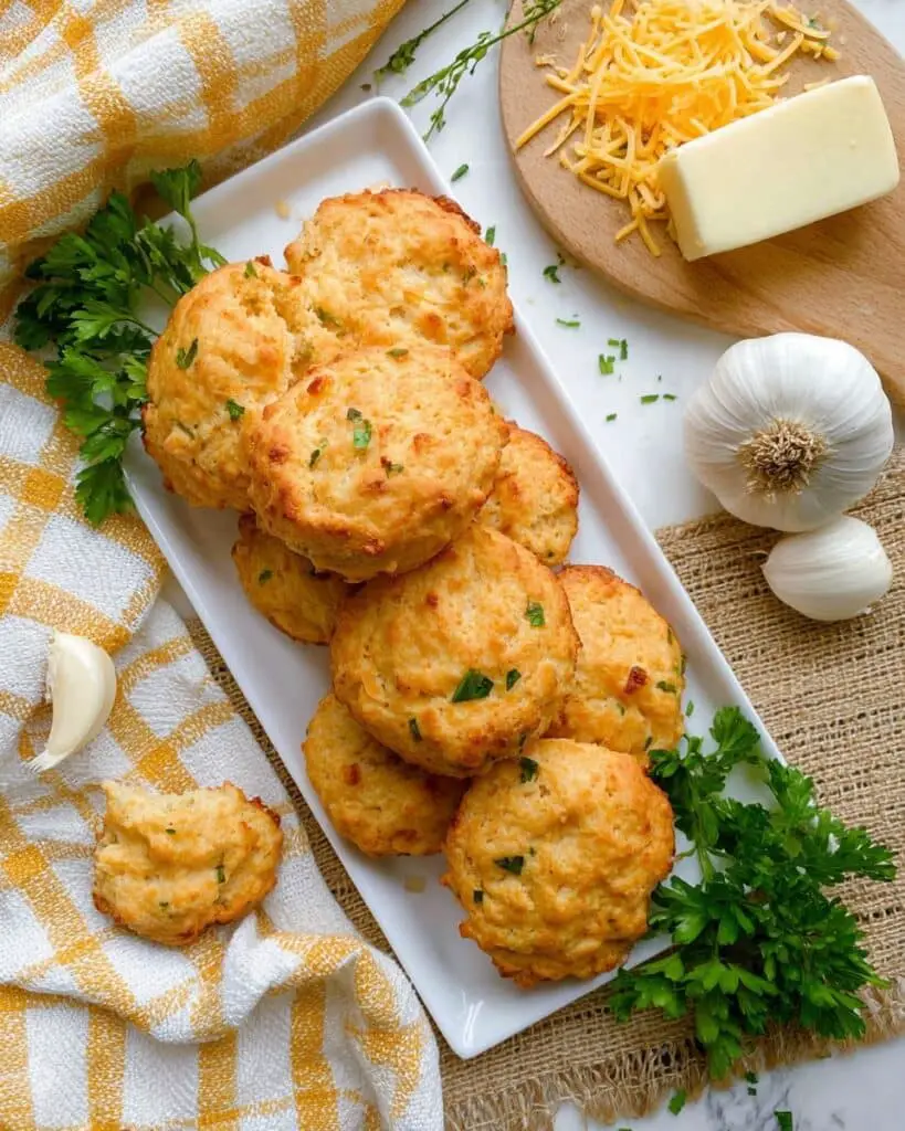 High-Protein Cheddar Bay Biscuits (Gluten-Free) Recipe