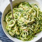 Parmesan Zucchini Noodles Recipe